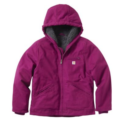 Carhartt Girls' Sierra Sherpa-Lined Jacket