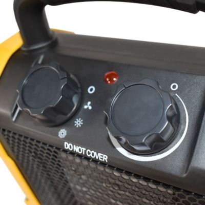 Image showing  Electric Heavy-Duty Workbench Heater, 165 sq. ft., 5,100 BTU, 1,500W