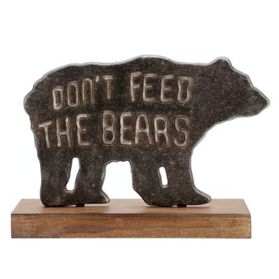 Red Shed Dont Feed The Bears Desk Piece At Tractor Supply Co
