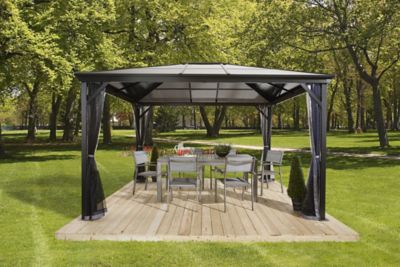 Image showing 7 th Sojag 10 x 14ft. Verona Gazebo, Dark Grey