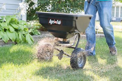 Image showing 9 th Agri-Fab Push Spreader Deluxe, 85 lb.