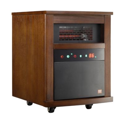 Image showing  Electric Portable Infrared Cabinet Heater, 1,000 sq. ft., 5,200 BTU, 1,500W