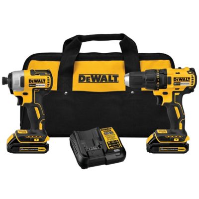 DEWALT DCK277C2 3/8 in. 20V Brushless Drill/Impact Combo Kit