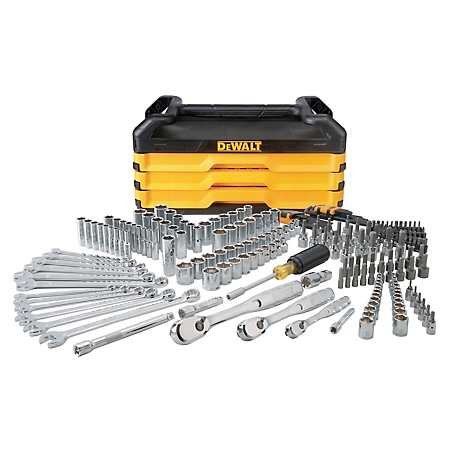 DeWALT (1/4, 3/8 and in. drive) Mechanic's Tool Set, DWMT45227 at Tractor Supply Co.
