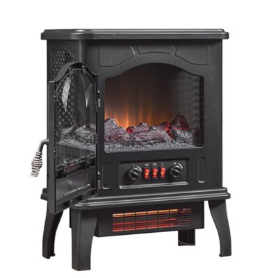 Details about   Electric Stove Infrared Heater 1000 sq ft Steel Red With Electronic Thermostat 