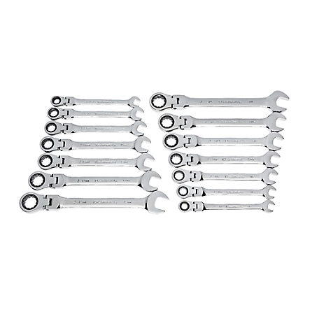 GearWrench Flex-Head Ratcheting Wrench Set, 14 pc. at Tractor Supply Co.