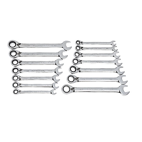 GearWrench Reversible Ratcheting Wrench Set, 14 pc.