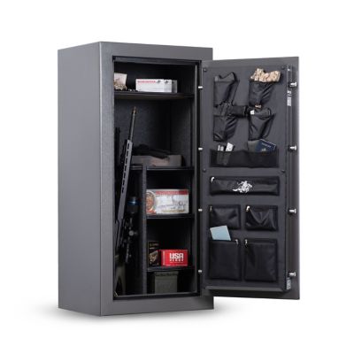 Image showing  26 Long Gun 18.4 cu. ft. Electronic Lock Gun Safe, 45 Min. Fire Rating, Slate
