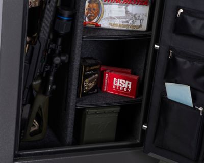 Image showing  26 Long Gun 18.4 cu. ft. Electronic Lock Gun Safe, 45 Min. Fire Rating, Slate