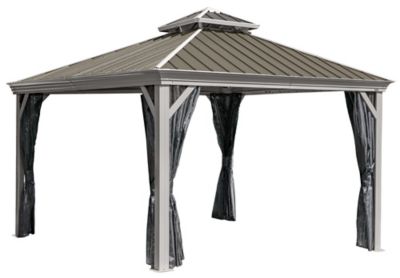 Image showing  12 x 12ft. Messina Gazebo, Beige