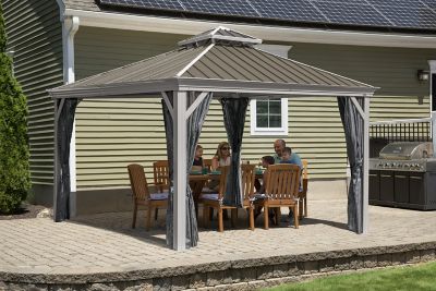 Image showing 13 th Sojag 12 x 12ft. Messina Gazebo, Beige