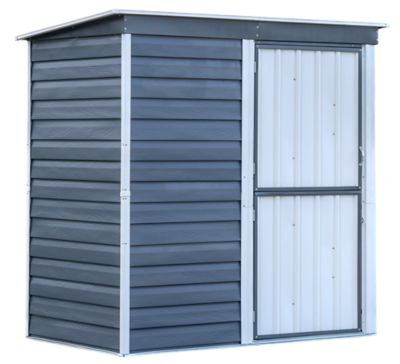 Arrow Shed-in-a-Box Steel Storage Shed, 6 ft. x 4 ft.