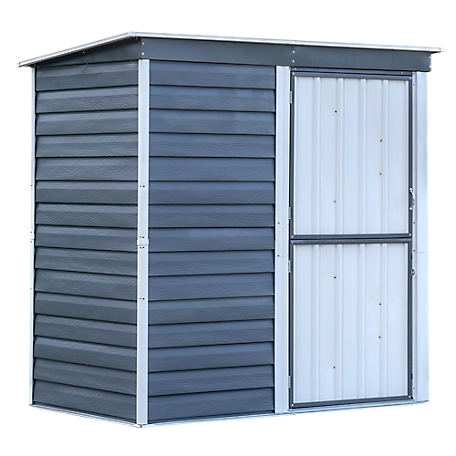 Arrow Shed-in-a-Box Steel Storage Shed, 6 ft. x 4 ft.