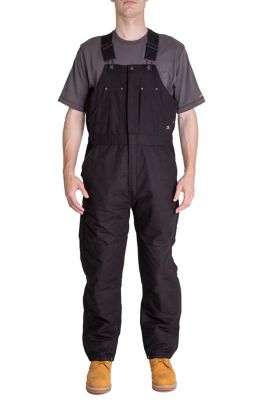 Ridgecut Men's Heavy-Duty Rigid Duck Insulated Bib Overalls