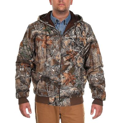 Ridgecut Quilt-Lined Camouflage Hooded Jacket Camouflage coat and anything that is camouflage