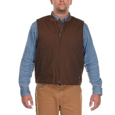 Ridgecut Quilted Sherpa-Lined Super-Duty Sanded Duck Vest at Tractor ...