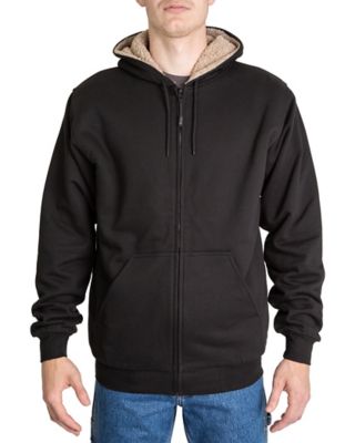 Ridgecut Sherpa-Lined Zip-Front Hoodie