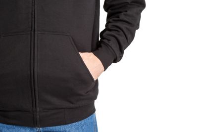 Image showing  Sherpa-Lined Zip-Front Hoodie