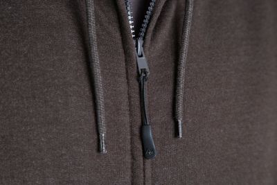 Image showing  Sherpa-Lined Zip-Front Hoodie