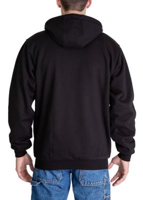 Image showing  Men's Fleece-Lined Zip-Front Hoodie