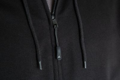 Image showing  Men's Fleece-Lined Zip-Front Hoodie