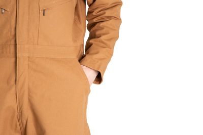 Image showing  Men's Heavy-Duty Rigid Duck Insulated Coveralls