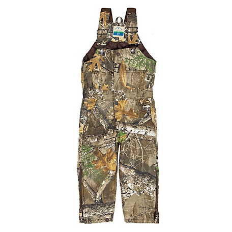 Blue Mountain Toddler Boys' Insulated Camouflage Bib
