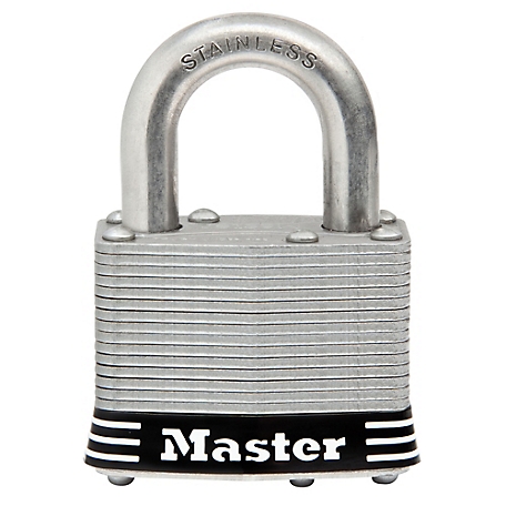 Master Lock 2 in. Stainless Steel Pin Tumbler Padlock