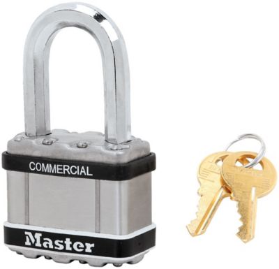 Master Lock 2 in. Magnum Steel Padlock with 1-1/2 in. Shackle