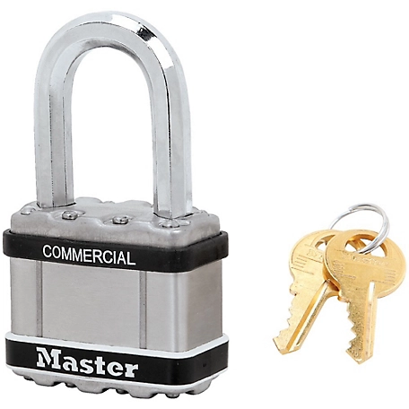 Master Lock 2 in. Magnum Steel Padlock with 1-1/2 in. Shackle