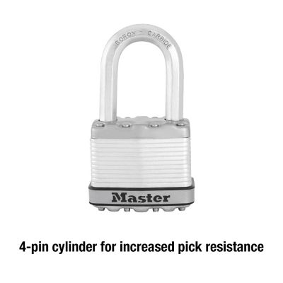 Image showing  1-1/2 in. Shackle Magnum Steel Padlock