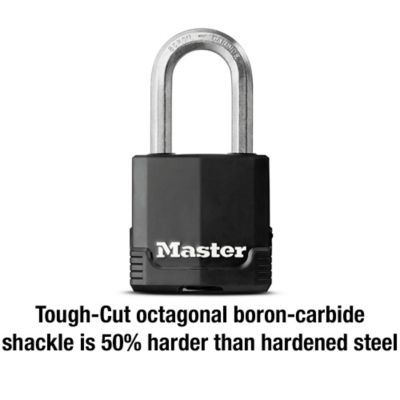 Image showing  1-1/2 in. Shackle Magnum C Steel Padlock, Keyed Alike