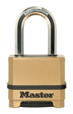 Master Lock 1-1/2 in. Shackle Magnum Zinc Body Padlock