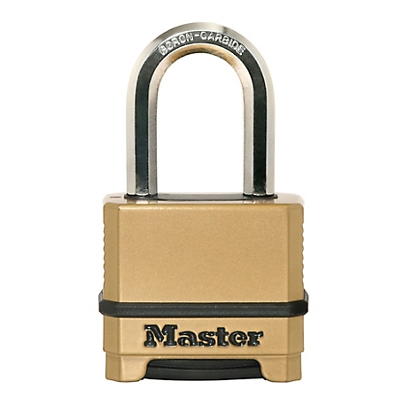 Master Lock 2 in. Magnum Zinc Body Padlock with Shackle