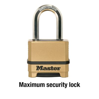 Image showing  1-1/2 in. Shackle Magnum Zinc Body Padlock
