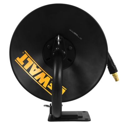 Image showing 6 th DEWALT 3/8 in. x 50 ft. Manual Rubber Hose Reel, 300 PSI