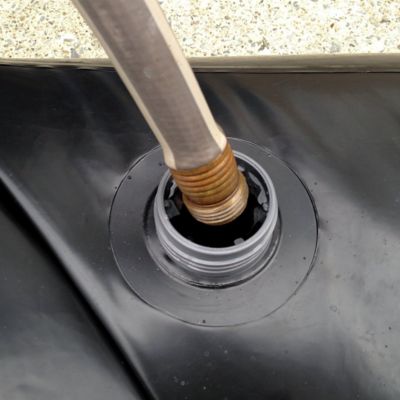 Image showing 6 th Quick Dam 6.5 in. x 5 ft. Fillable Flood Barrier, Protects Up To 10 in. High