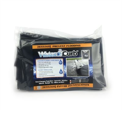 Image showing 2 th Quick Dam 6.5 in. x 10 ft. Fillable Flood Barrier, Protects Up To 10 in. High