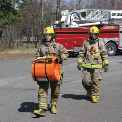 Image showing  14 in. x 30 ft. Portable Flood Water Dam