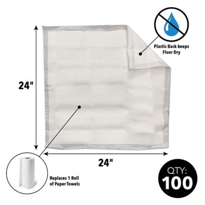 Image showing  2 ft. x 2 ft. Drip Absorbent Mats, 100 ct.