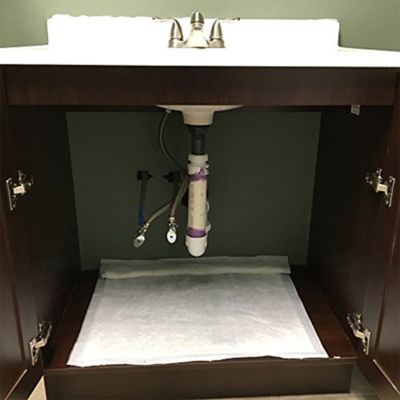 Image showing 9 th Quick Dam 2 ft. x 2 ft. Drip Absorbent Mats, 100 ct.