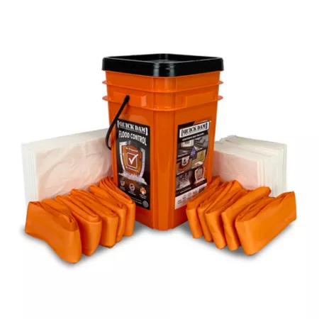 Quick Dam Wick Up Grab and Go Water Bucket Flood Barriers