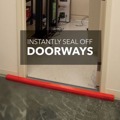 Image showing 8 th Quick Dam 2 in. x 2 in. Portable Flexible Water Dam