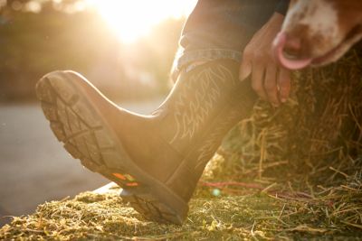 Image showing  Men's Groundbreaker Wide Square Toe Work Boots