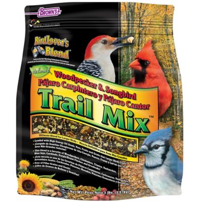 Brown's Bird Lover's Blend Woodpecker & Songbird Trail Mix, 5 lb. Bag, 3 pk.