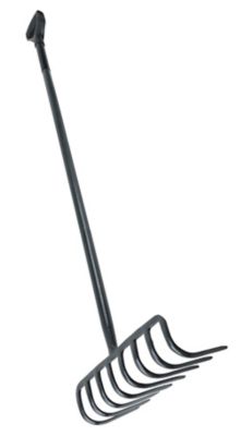 Timber Tuff Lawn Cleanup Steel Brush Rake, 7.5 in. Tines at Tractor ...