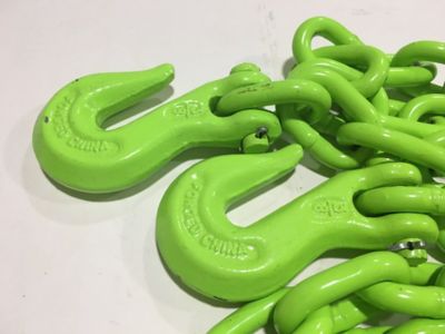 Image showing  3/8 in. x 20 ft. Heavy-Duty Log Chain, 5,400 lb. Capacity