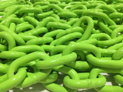 Image showing  3/8 in. x 20 ft. Heavy-Duty Log Chain, 5,400 lb. Capacity