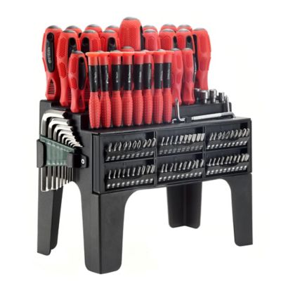 JobSmart Assorted Screwdriver Set with Rack, 116 pc. Needed a set of screwdrivers and i liked what i saw 