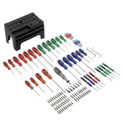 Image showing  116 pc. Assorted Screwdriver Set with Rack